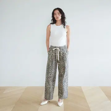 시루무린 라이트 Canvas 개더 팬츠
