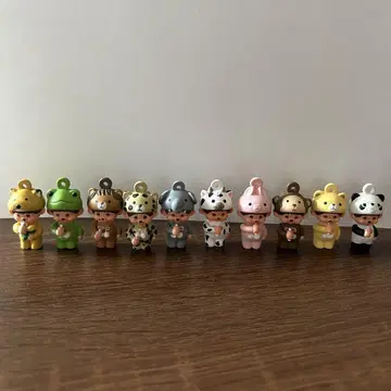몽치치 인형옷 동물 마스코트 키링