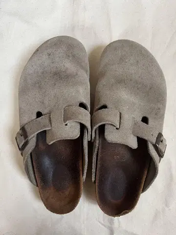 BIRKENSTOCK 보스턴 스웨이드 토프 25cm