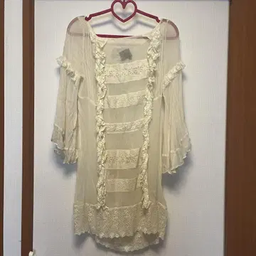 새상품 수입 [ G 스네일 ] 실크 레이스 튜닉