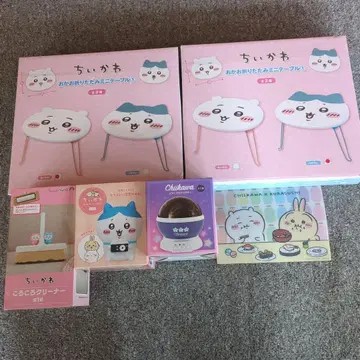 치이카와 (먼작귀) 인형뽑기 경품 쿠라스시 콜라보 묶음 판매