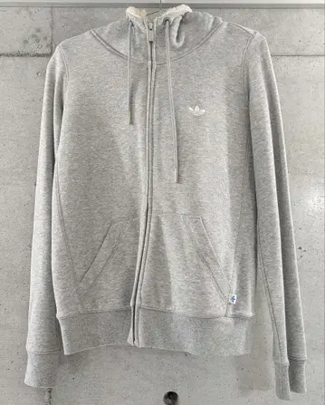adidasoriginals 그레이 집업 후드티 L 사이즈