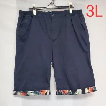 남성용 숏팬츠 네이비 빅 사이즈 3L