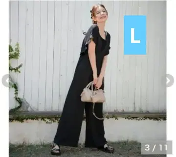 새상품 미사용 시마무라 스잔느 yumi 살로펫 블랙 L