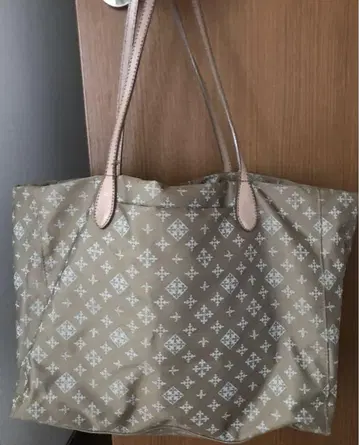 russet 기하학 무늬 숄더백