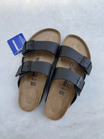 [ 새상품 미사용 ] BIRKENSTOCK 애리조나 샌들 블랙 26