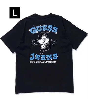 Verdy GUESS JEANS 콜라보 T셔츠 L 사이즈