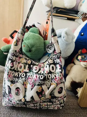TOKYO 프린트 핸드백 빅