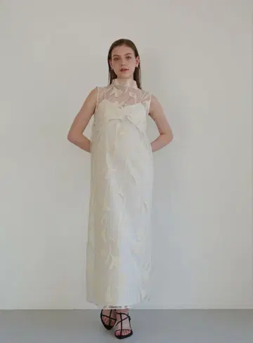 sheer flower 원피스 사이즈 1