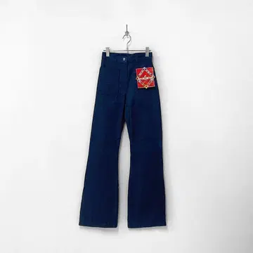 미사용 빈티지 90s 미군 밀리터리 데님 세일러 팬츠