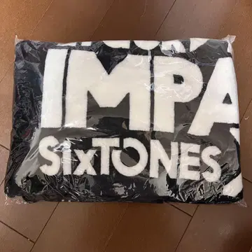 미개봉 새상품 SixTONES Track ONE IMPACT 담요