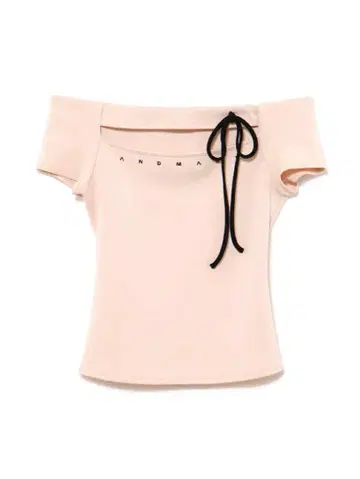 당일 발송 핑크 Dada ribbon tops andmary
