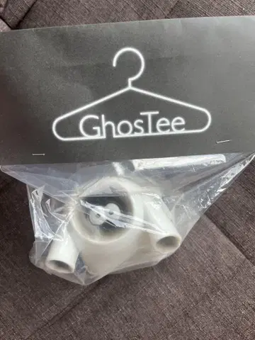 GhosTee 고스티 (화이트 무지 Ver.) HUMAN ROBOT