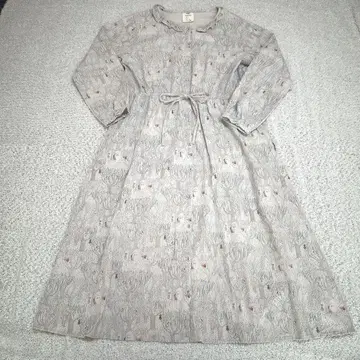 사만사 모스모스 한정판 무민 콜라보 숲 패턴 원피스