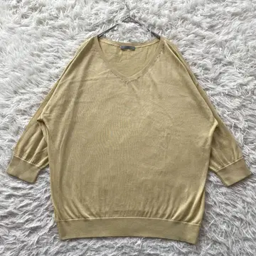 theory luxe 실크 혼방 긴팔 니트 스웨터