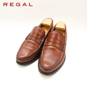 새상품급 REGAL 25.0 코인 로퍼 비프 롤 브라운/ED48
