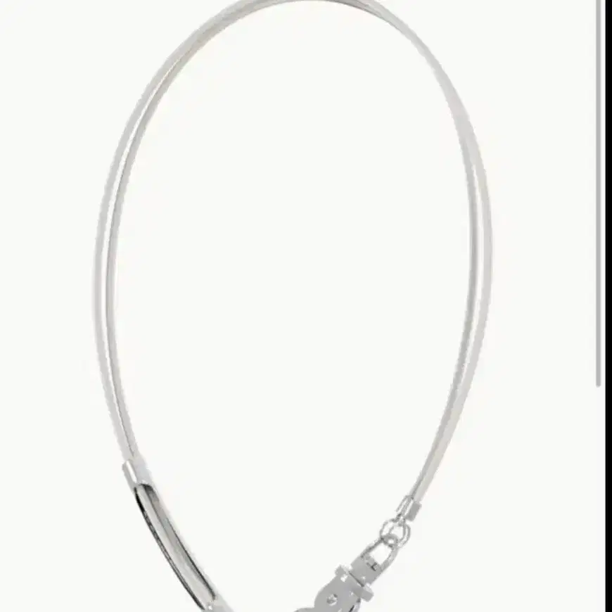 Authentic Sage de e.ji 3way Sporty Necklace White #목걸이
