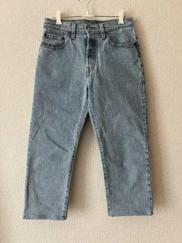 Levi's 라이트 블루 스트레이트 데님