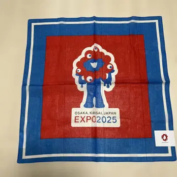 EXPO 2025 공식 라이선스 손수건 akuaku 오사카 엑스포 새상품