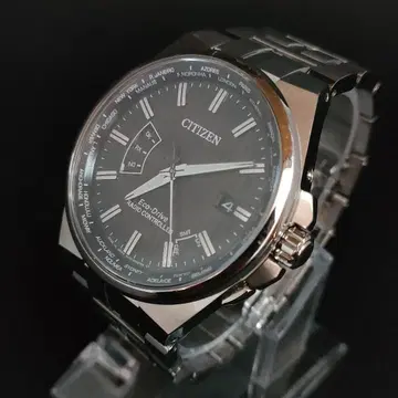 새상품급 CITIZEN 시티즌 H145 블랙 솔라 남성용 손목시계
