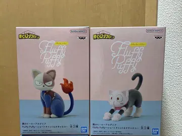 나의 히어로 아카데미아 Fluffy Puffy 숏 캣 & 오챠네코