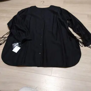블랙 긴팔 튜닉