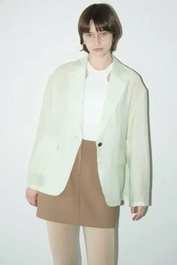 [선착순] CLANE SHEER TAILORED SHIRT - MINT