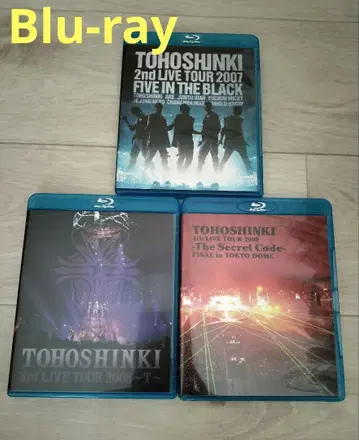 동방신기 TOHOSHINKI 2nd 3rd 4th Blu-ray 세트