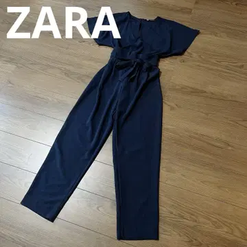 가격 대폭 인하 새상품급 ZARA 네이비 올인원 허리 리본 포함