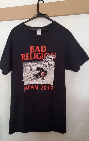 BAD RELIGION 2017년 일본 투어 티셔츠 L 사이즈