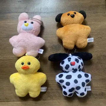 mojojojo 마스코트 봉제 인형 전 4종 키링 모조조조