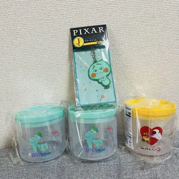 PIXAR Happy 복권 I상 캐니스터 러버 참 세트