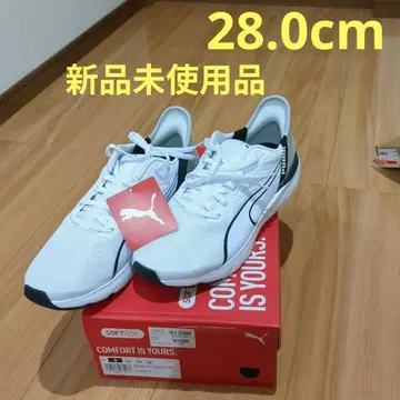 PUMA SOFTRIDE 스니커즈 화이트/블랙
