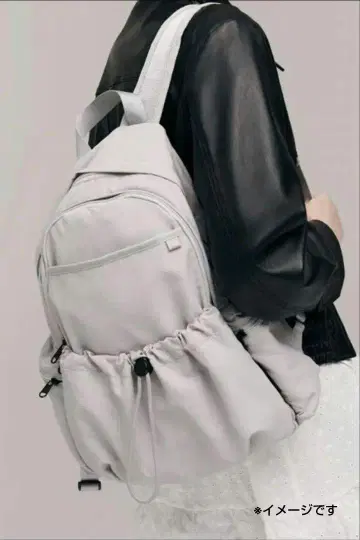 JILLSTUART Jordan 스트링 backpack 그레이
