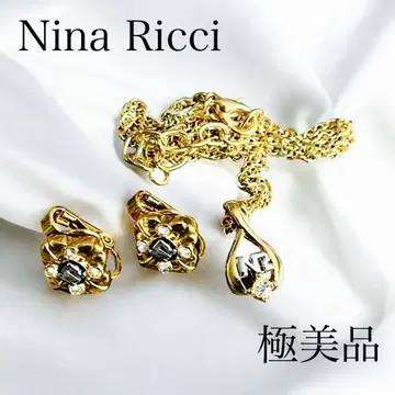 [ Nina Ricci ] 목걸이 & 귀찌 컨디션 최상