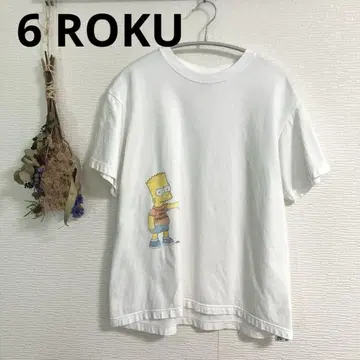 6 ROKU The Simpsons Bart 티셔츠 M 사이즈