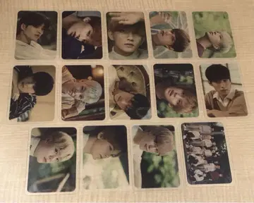 SEVENTEEN DICON 2018 투명 트레이딩 카드 14장 컴프