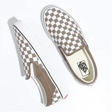 27cm US 기획 [ VANS ] 슬립온 체커 x 브라운