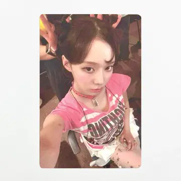 aespa Dirty Work HMV 혜택 윈터 트레이딩 카드