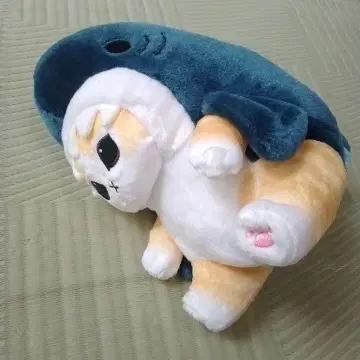 mofusand 모프샌드 뽀테뽀테 상어냥 봉제 인형 S