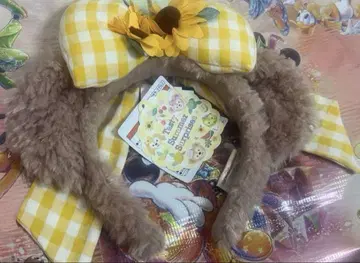 새상품 해바라기 머리띠 셰리메이 디즈니