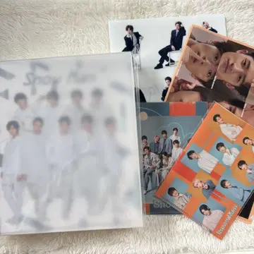 [익명 배송] Snow Man 사진 앨범 클리어 파일 5세트