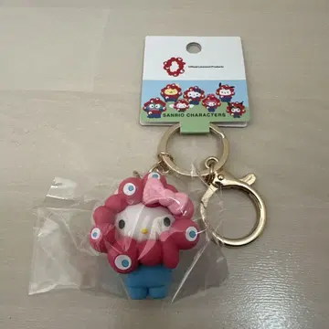 오사카 간사이 엑스포 먣쿠먣쿠 입체 변신 산리오 키티 키링
