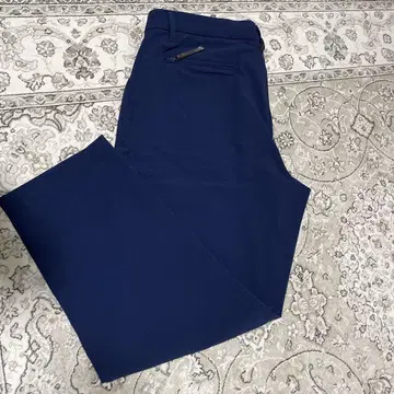 ADIDAS ADICROSS 스트레치 와이드 팬츠 네이비 골프 팬츠