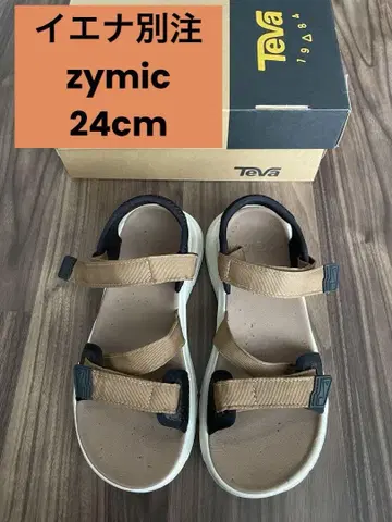 Teva IENA 별주 ZYMIC 24cm 7 샌들 카멜 이에나