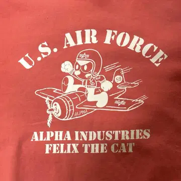 ALPHA INDUSTRIES U.S. AIR FORCE 티셔츠 M