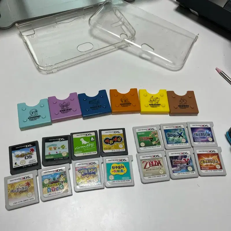 닌텐도 ds, 3ds 게임 칩 (동물의숲, 젤다, 포켓몬, 리듬세상 등)