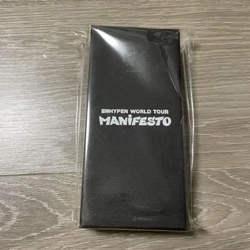 ENHYPEN Manifesto 목걸이 world tour 미개봉 새상품