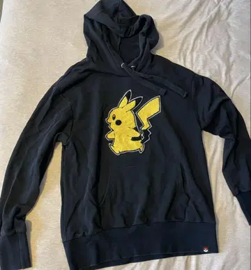 후드티 사가라 자수 PIKACHU Free 포켓몬 센터 피카츄