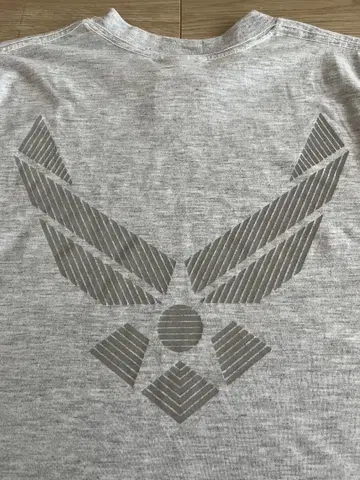US AIR FORCE USAF 미군 공군 T셔츠 실물 M